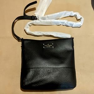 New Kate Spade Black Cora Bay Street bag